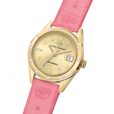 Orologio Chiara Ferragni Donna Everyday 32 mm Gold Acciaio Pink R1951100501