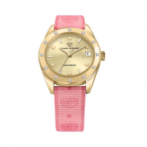 Orologio Chiara Ferragni Donna Everyday 32 mm Gold Acciaio Pink R1951100501