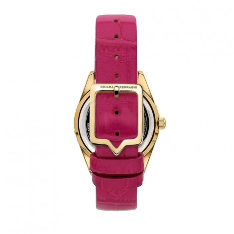 Orologio Chiara Ferragni Donna Everyday 32 mm Silver Pink Acciaio Pelle White R1951100502