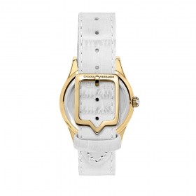 Orologio Chiara Ferragni Donna Contemporary 32 mm Gold Acciaio White Pelle R1951102502