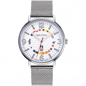 Orologio Uomo Nautica N83 Silver NAPWGS905