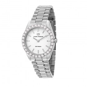 Orologio Chiara Ferragni Solo Tempo Donna Everyday 32 mm Silver Acciaio Cristalli White R1953100511