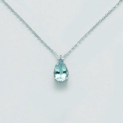 Collana Donna Miluna Le Gemme Acquamarina CLD4236