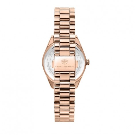 Orologio Donna Chiara Ferragni Everyday 32 mm Gold Rose Acciaio Cristalli White R1953100513