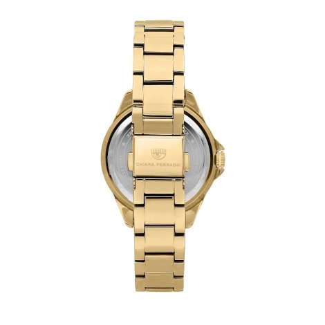 Orologio Chiara Ferragni Solo Tempo Donna Contemporary 32 mm Acciaio Gold White R1953102501