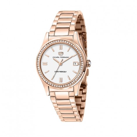 Orologio Chiara Ferragni Donna Contemporary 32 mm Acciaio Gold Rose White R1953102503