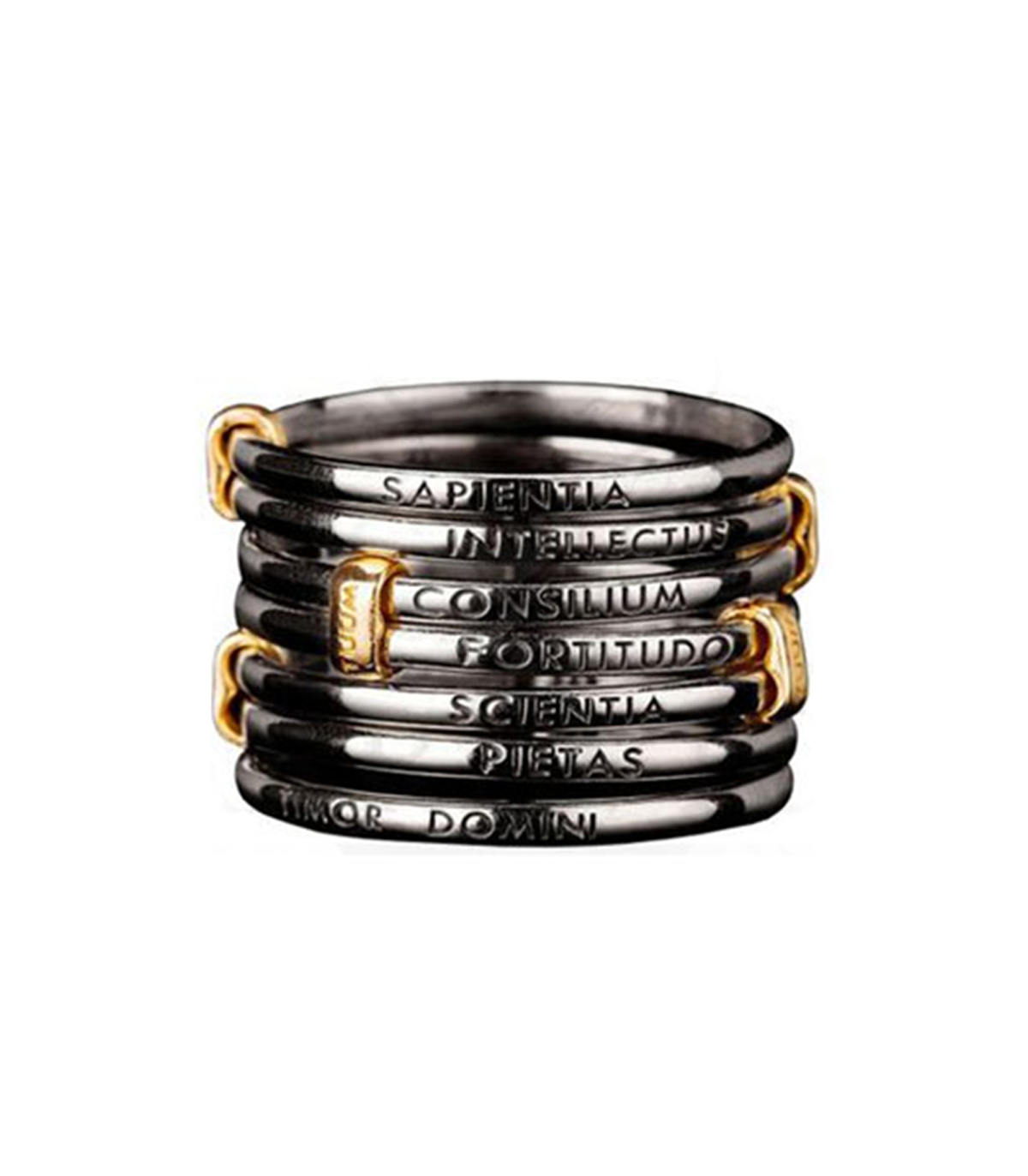 Anello Unisex Tuum Settedoni Argento Brunito DONIL090A0G MiRaggi