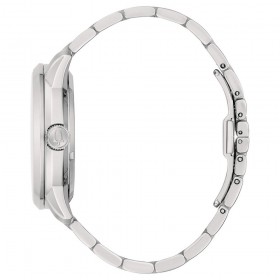 Orologio Solo Tempo Uomo Bulova Sutton Scheleton Automatic Acciaio Silver 96A267