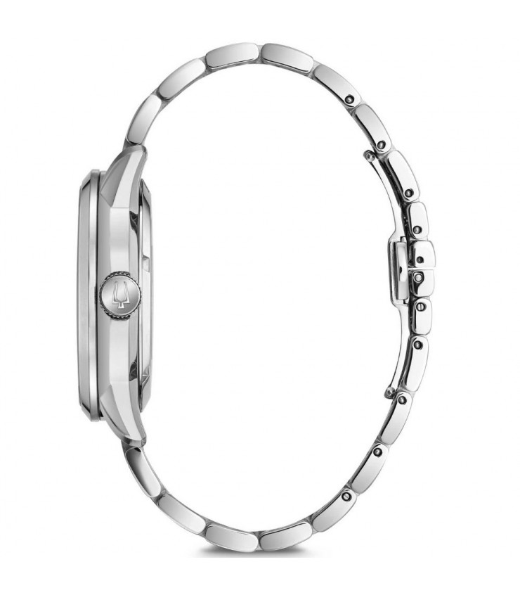 Bulova 96A208 Orologio Automatico Uomo - Cinturino In Acciaio Inossidabile - Quadrante Multicolore - Vetro Minerale - 42 Mm