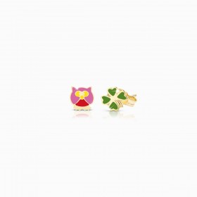 Le Bebé Primegioie Orecchini Fortuna Civetta PMG054