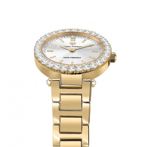 Orologio Chiara Ferragni Solo Tempo Donna Lady Like 36 mm Acciaio Gold Silver R1953103501