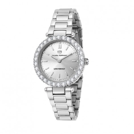 Orologio Chiara Ferragni Solo Tempo Donna Lady Like 36 mm Acciaio Silver R1953103503