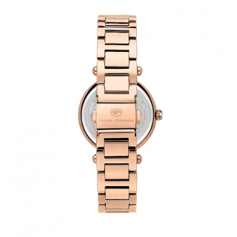 Orologio Chiara Ferragni Solo Tempo Donna Lady Like 34 mm Acciaio Oro Rosa White  R1953103505