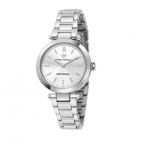 Orologio Chiara Ferragni Solo Tempo Donna Lady Like 34 mm Acciaio Silver R1953103507