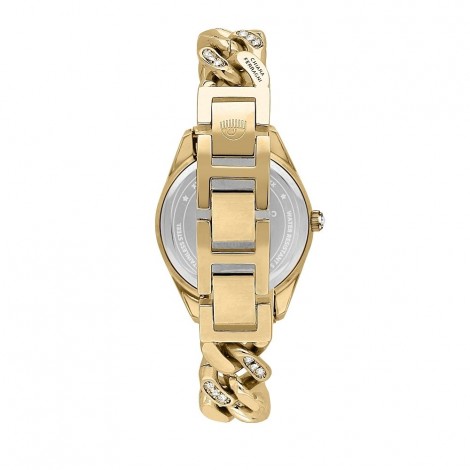 Orologio Chiara Ferragni Solo Tempo Donna Chain Capsule 34 mm Acciaio Gold R1953104501