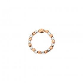 Dodo Anello Donna Granelli Argento Oro Rosa 9kt DAC1005GRANX0009A
