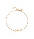 Bracciale Dodo Stellina Preziosa 9KT Oro Rosa DBC1005STAR40009RS