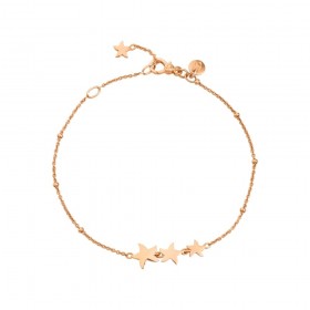 Bracciale Dodo Stellina Preziosa 9KT Oro Rosa DBC1005STAR40009RS