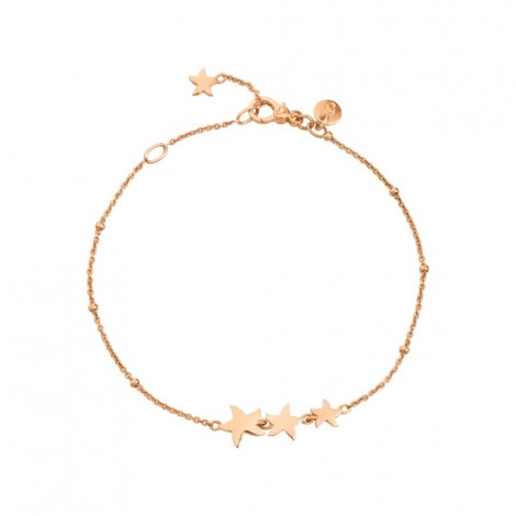 Bracciale Dodo Stellina Preziosa 9KT Oro Rosa DBC1005STAR40009RS