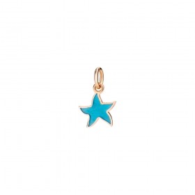 Ciondolo Dodo Stellina Oro Rosa 9Kt Turchese DMB7002STARSTTR9R