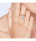 Ciondolo Dodo Stellina Oro Rosa 9Kt Turchese DMB7002STARSTTR9R