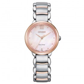 Orologio Solo Tempo Donna Citizen Lady Acciaio Madreperla Rosa EM0924-85Y