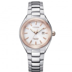 Orologio Solo Tempo Donna Citizen Lady Super Titanio Madreperla Rosa EW2616-83A