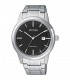 Orologio Solo Tempo Uomo Citizen Eco-Drive Acciaio Silver Nero AW1231-58E