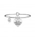 Kidult Bracciale Philosophy Rigido Se Vuoi Essere Felice Comincia L.Tolstoj 731504