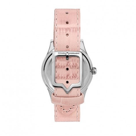 Orologio Donna Chiara Ferragni Contemporary 32 mm Silver Acciaio Pink Pelle R1951102503