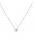 Collana Chiara Ferragni Donna Diamond Heart 38-4 cm Silver Zirconi Pink J19AUV07