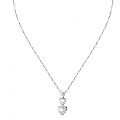 Collana Chiara Ferragni Donna Diamond Heart 38-4 cm Zirconi Silver White J19AUV09