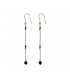 Orecchini Pendenti Donna Alisia Jupiter Long Argento 925 Gold Spinello AL1581