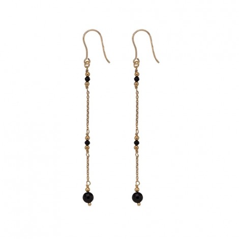 Orecchini Pendenti Donna Alisia Jupiter Long Argento 925 Gold Spinello AL1581