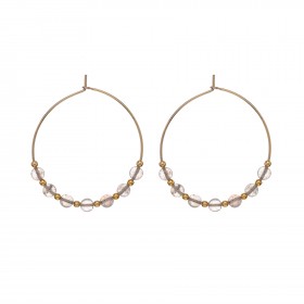 Orecchini Donna Alisia Venus Big Argento 925 Gold Labradorite AL1582