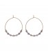 Orecchini Donna Alisia Venus Big Argento 925 Gold Tanzanite AL1582