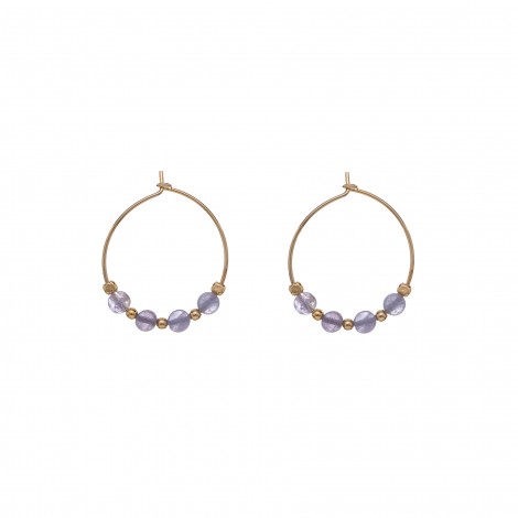 Orecchini Donna Alisia Venus Argento 925 Gold Tanzanite AL1583