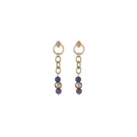 Orecchini Donna Alisia Whitney Long Argento 925 Gold Tanzanite  AL2880