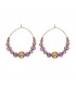 Orecchini Donna Alisia Wanda Argento 925 Gold Ametista AL2885