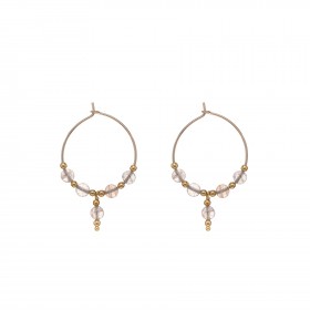 Orecchini Donna Alisia Connie Argento 925 Gold Labradorite AL2930