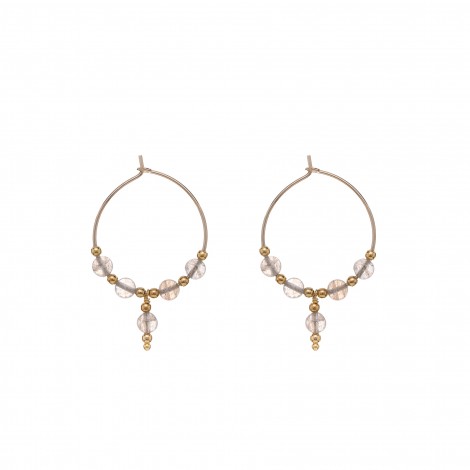 Orecchini Donna Alisia Connie Argento 925 Gold Labradorite AL2930