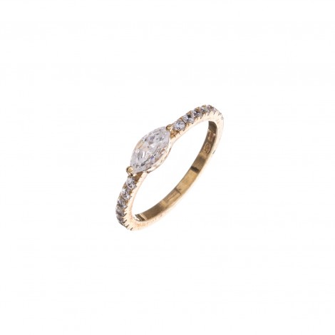 Anello Donna Alisia Altair Argento 925 Gold Zircone AL2980