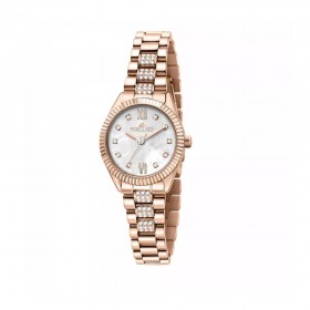 Orologio Donna Morellato Collezione Magia 28mm Acciaio Rosa Cristalli Bianchi R0153165522