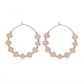 Orecchini Donna Alisia Cindy Argento 925 Gold Perle AL3055