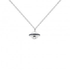 PDPAOLA Collana Les Petites Saturn Trips Silver CO02-234-U