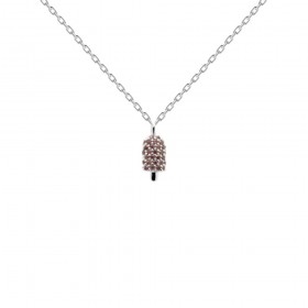 PDPAOLA Collana Les Petites Popsicle Dream Silver CO02-235-U