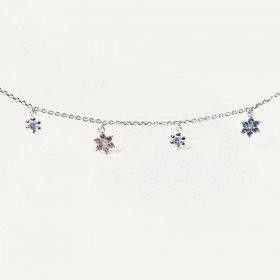 PDPAOLA Collana Les Petites Les Filles Silver CO02-237-U
