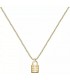 Collana Donna Morellato Abbraccio Catena Lucchetto Pendente Gold SAUB14