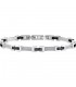 Bracciale Uomo Morellato Cross Silver Nero SKR36