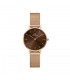 Orologio Daniel Wellington Petite Amber Rosè Marrone 28mm DW00100476